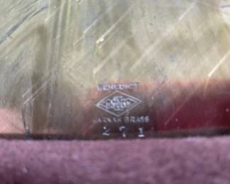 Benedict Karnak Brass Egyptain candle holder