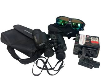 Sightmark Dual Shot Laser Reflex Sight Boxed + Binoculars Shooting Glasses