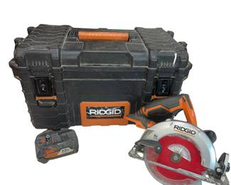 RIDGID R865 Circular Saw Battery Case