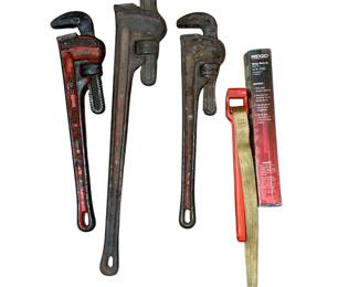 RDIGID Cast Iron Pipe Wrenches Strap 31340