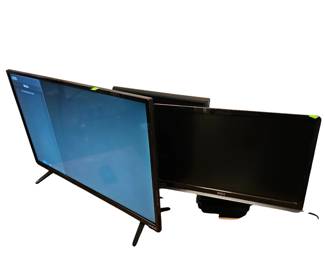 VIZIO 32" TV & Remote + 2 Monitors Keyboards & More