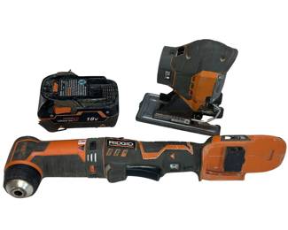 RIDGID R8620 E MultiTool R8223402 Drill 8223407 Jigsaw* Battery