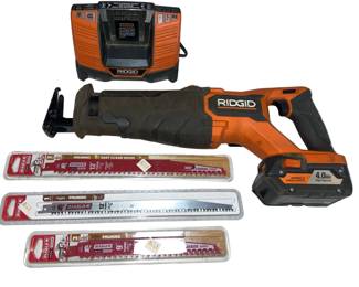 RIDGID R8647 Reciprocating Saw Battery Charger Case