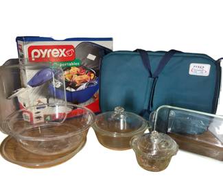 PYREX Portables +Boxes +Baking Pans