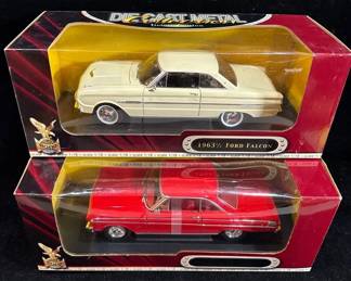 2~ NIB Deluxe Edition 1:18 Diecast FORD FALCONS! * 1964 & 1963 1/2