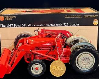 1957 Ford 641 Workmaster Tractor with 725 Loader * Precision Series *