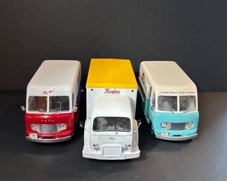 3 Diecast Metal Dairy * Hardware Trucks * Danbury Mint * Crown Premium Limited Edition