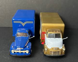 2 First Gear Diecast Metal Work Trucks * Olympia Beer 1952 GMC * Eastwood’s 1951 Ford