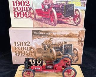 1902 FORD 999 1:18 Replica Model In Plexiglass Case * Henry Ford’s Most Famous Race Car