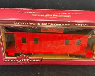 BACHMANN BIG HAULERS 93801 Red Caboose * ‘G’ Scale TRAIN