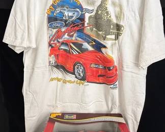Diecast Car * 1965 Ford Mustang * Men’s XL Mustang Tshirt