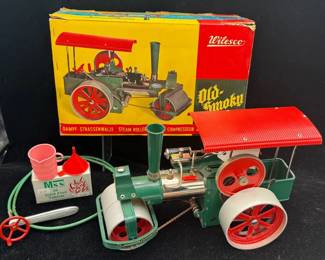 Vintage Wilesco D36 ‘OLD SMOKY’ Steam Roller * Made In Germany