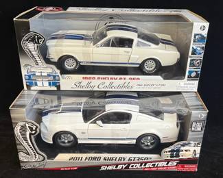Diecast Car * 1966 & 2011 Ford Shelby GT350 * Shelby Collectibles