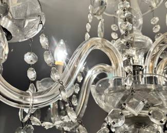 Crystal chandelier, reasonably prices, cash only sale, come prepared
