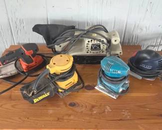 Collection Of Electric Hand Sanders