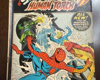 Premier Issue Of Marvel TeamUp Featuring SpiderMan And The Human Torch