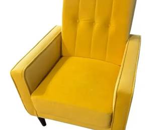 006 MCM Yellow Armchair