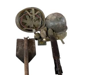 Vintage WW2 Military Gear Lot