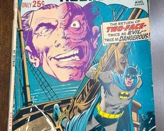Batman 234 Aug. 1971 Features The First Silver Age Appearance Of TwoFace