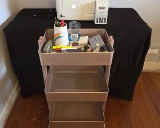 Epson Eco Tank Copier And Office Storage Cart