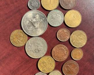 Foreign Coins Mystery Lot