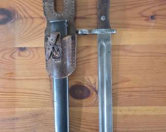 Swiss Schmidt Rubin M1889 WW1 Knife Bayonet