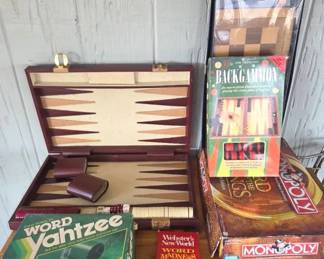 Collection Of Vintage Board Games