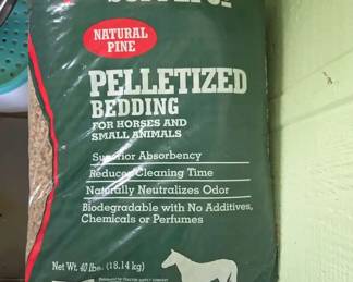 Seven New Bags Pelletized Bedding For Horses And Small Animals