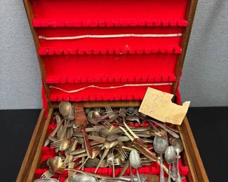 Huge Vintage Flatware Mystery Lot