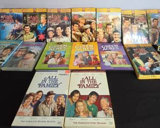 Classic DVDs Andy Griffith, The Honeymooners, Green Acres, All In The Family.