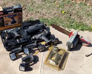 Drill   Chainsaw Bundle