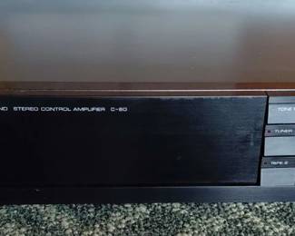 Yamaha Natural Sound Stereo Control Amplifier