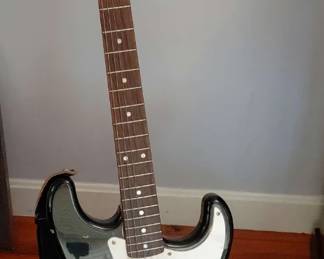 Electric Guitar  Fender Squire Stratocaster With 1 4 Inch Cable