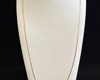 14K Yellow Gold Serpentine Chain * 30” * 3.75g