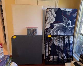 2 twin beds with frame  and 1 with electric head rest motion