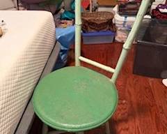 Antique Bamboo Painted Chair