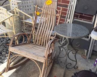 Antique 2 Handmade outdoor porch Rockers