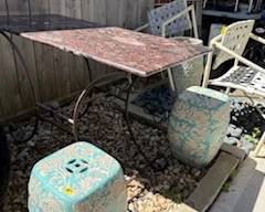 Asian 2 Ceramic Plant Stands Outdoor and Indoor