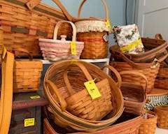 Longaberger Basket Vintage all sizes and kinds