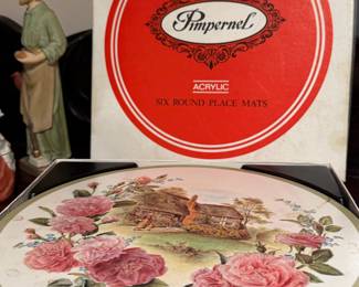 Pimpernel Acrylic Round Placemats