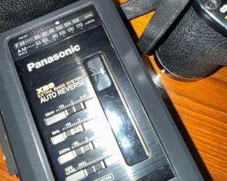 Panasonic XBS Portable Cassette Player/Radio