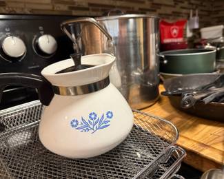 Corning Ware Blue Cornflower Teapot