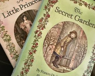 "A Little Princess" and "The Secret Garden" by&nbsp;Frances Hodgson Burnett