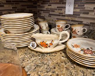 Mikasa Garden Club Imperial Garden Stoneware Dinnerware Set