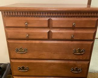 Colonial Style Tallboy Dresser