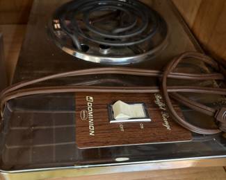 Dominion Range Electric Single Element Stove