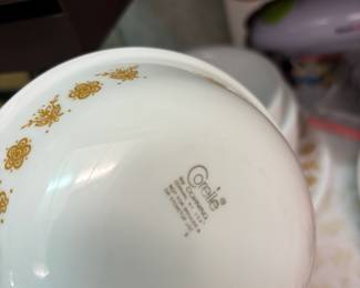 Corelle by Corning "Butterfly Gold" Dish Set