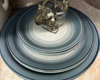 Denby Stoneware Castile Dinner Plates, Salad Plates, Bread & Butter Plates