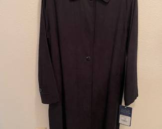 London Fog Black Trench Coat