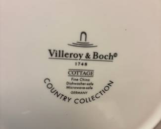 Villeroy & Boch "Cottage" Country Collection Dinnerware Set